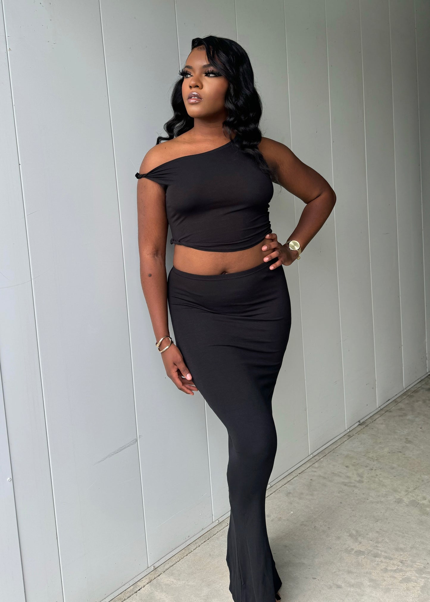 ORUMEUS Twist Cropped Tank
