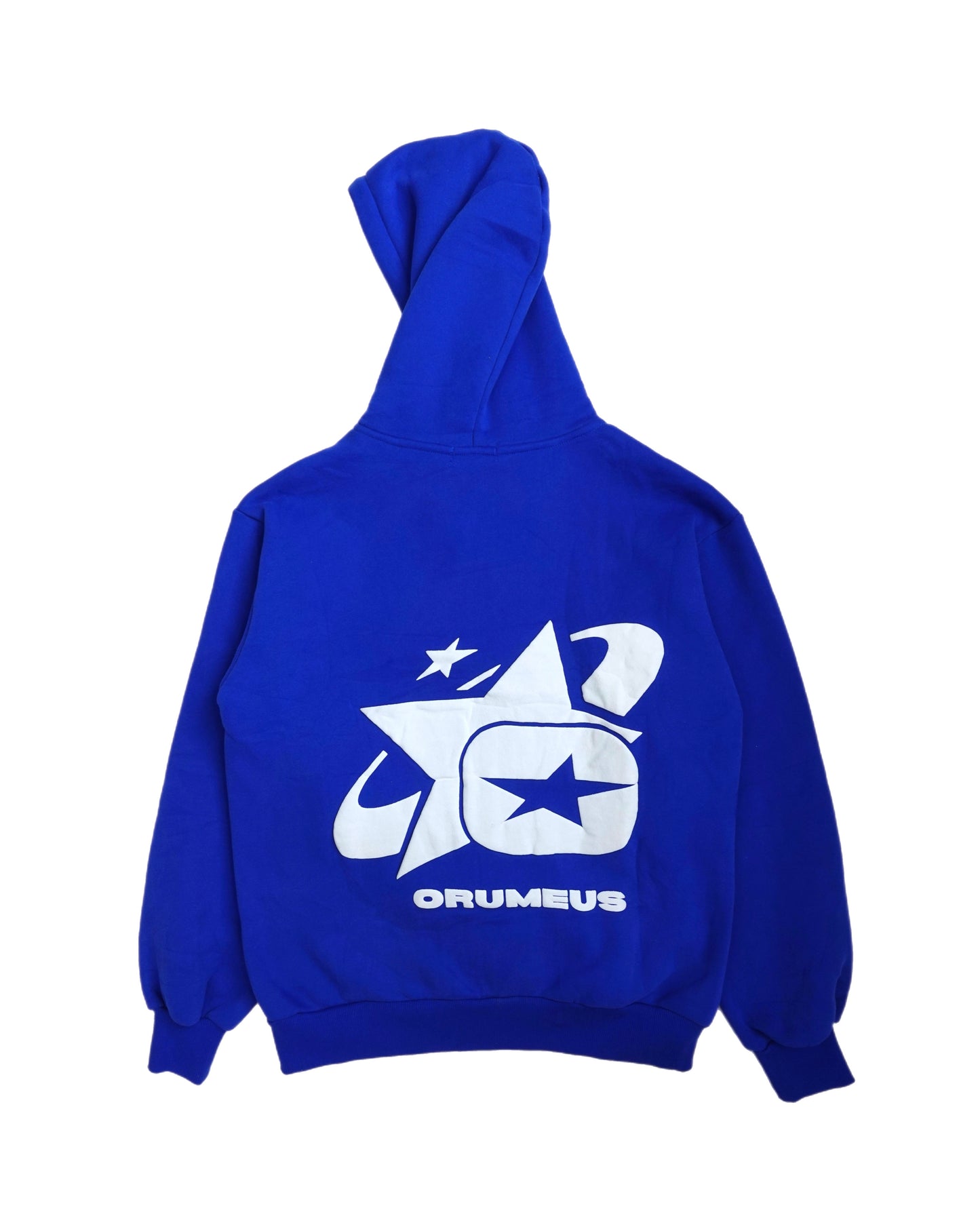 ORUMEUS DOUBLE ZIPPER BLEU HOODIE